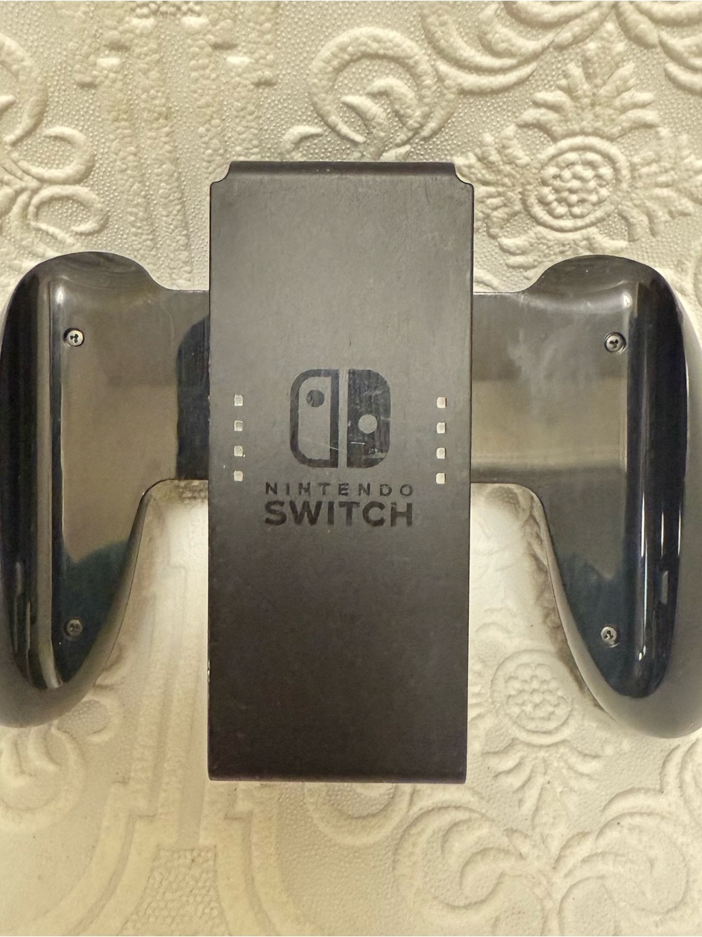 Nintendo Switch Joy Con Grip Black Controller (HAC-011) OEM Official